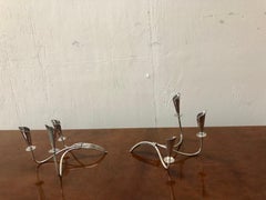 2 Candlesticks, Denmark, 1960