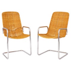 2 Cantilever Chairs 1970s - Italy