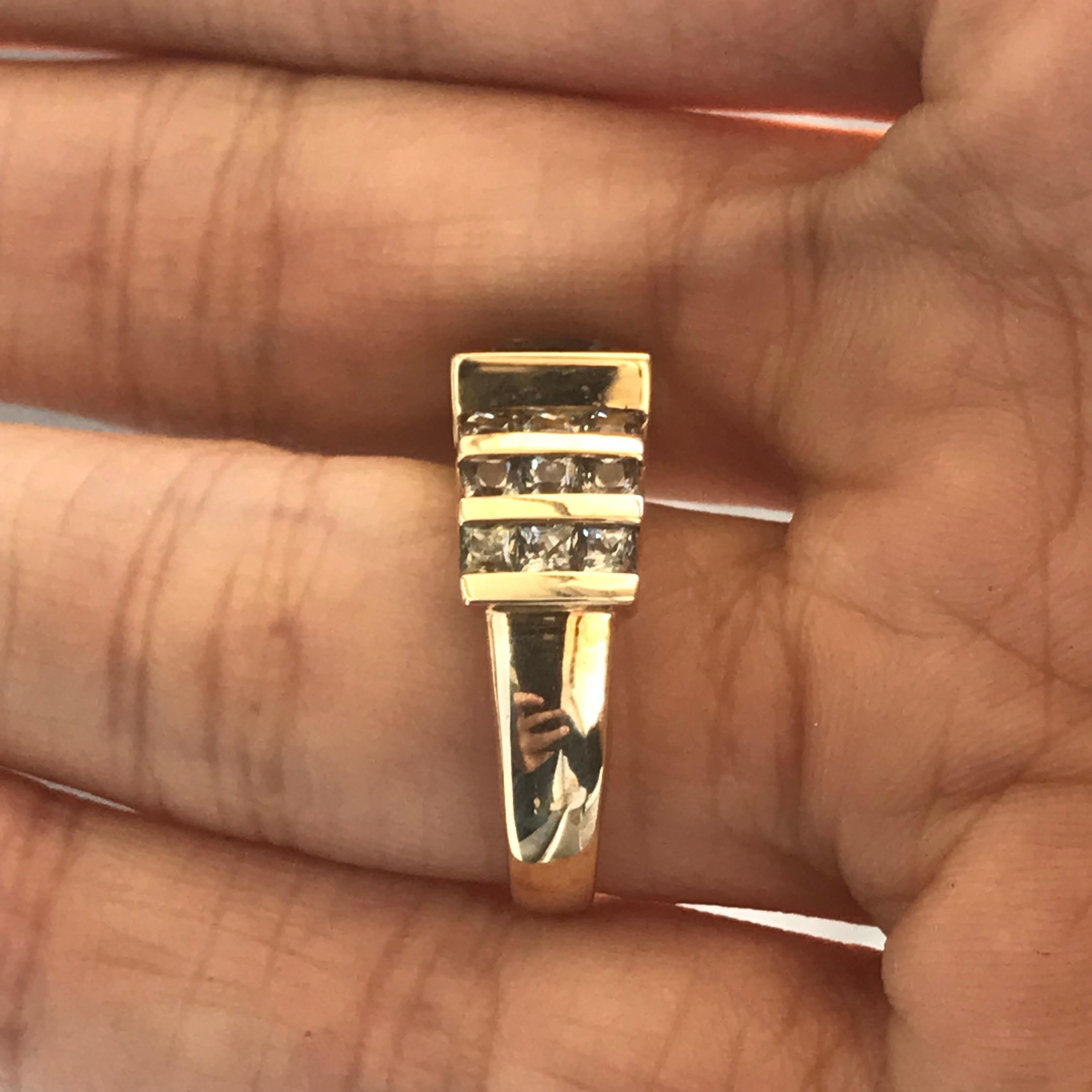 Women's or Men's 2 Carat Approximate Asscher Green Sapphire and Diamond Ring, Ben Dannie For Sale