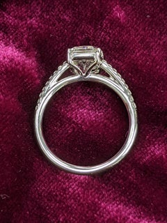 2 Carat Cushion Modified 'GIA Certified' Solitaire Ring