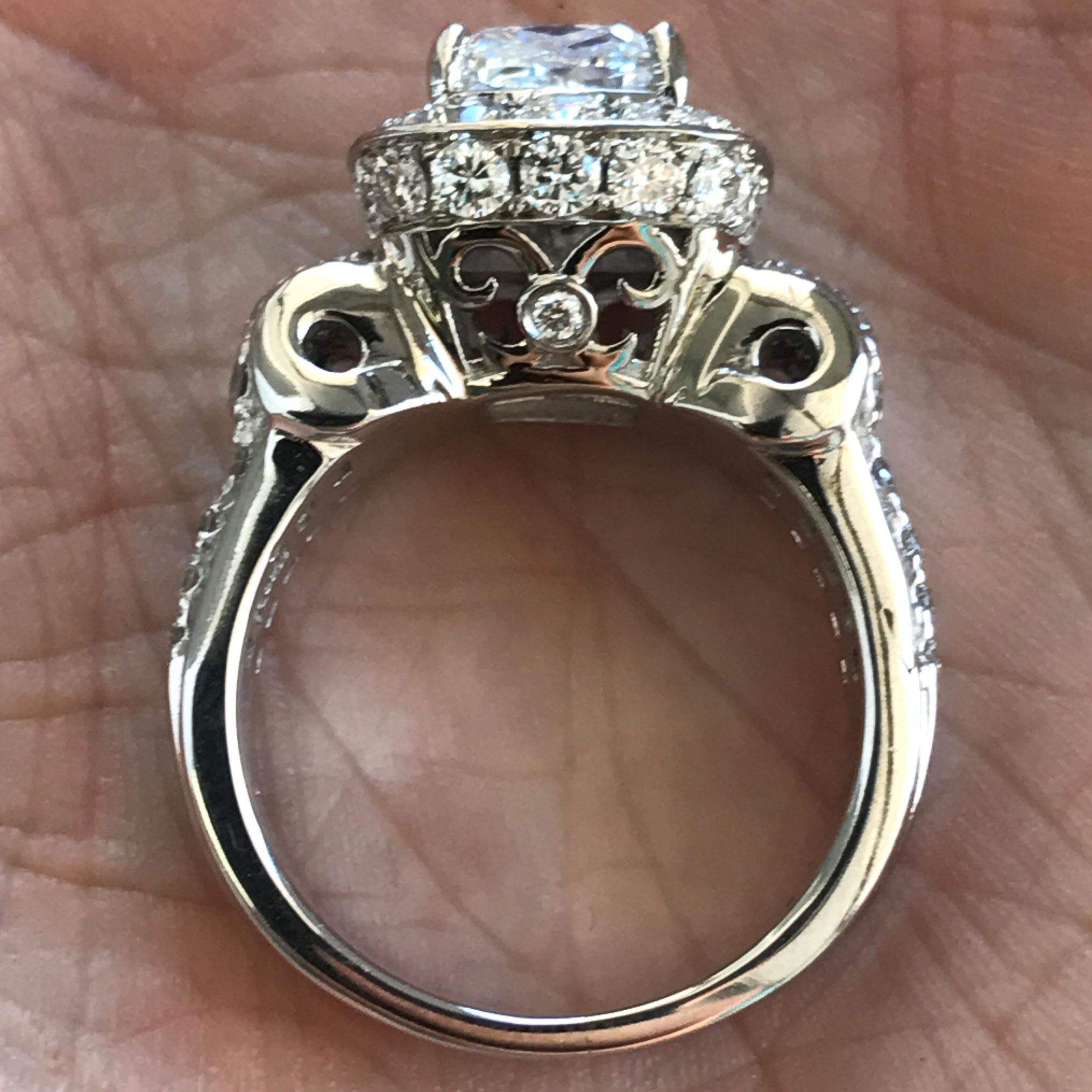 AS023-2000071

Ring will be made to order and can be purchased without the center stone. I can supply a different center stone to fit your budget if it is higher or lower. Will take approximately 1-2 business weeks from the date you approve the