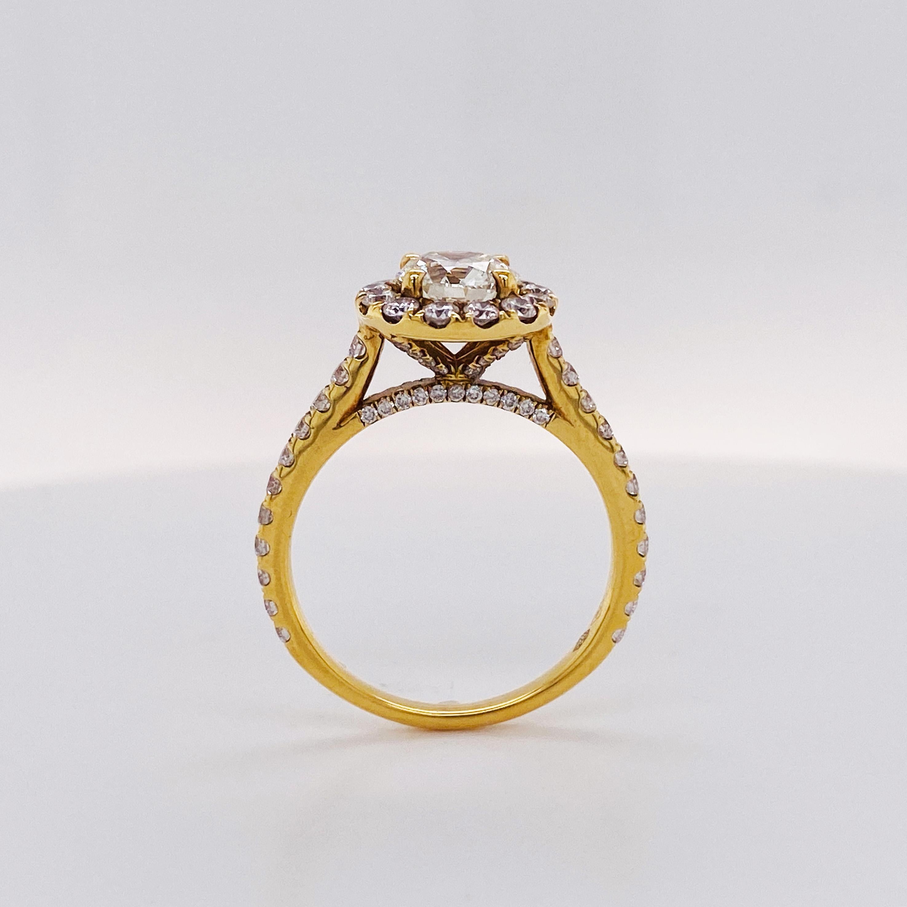 2 karat engagement ring