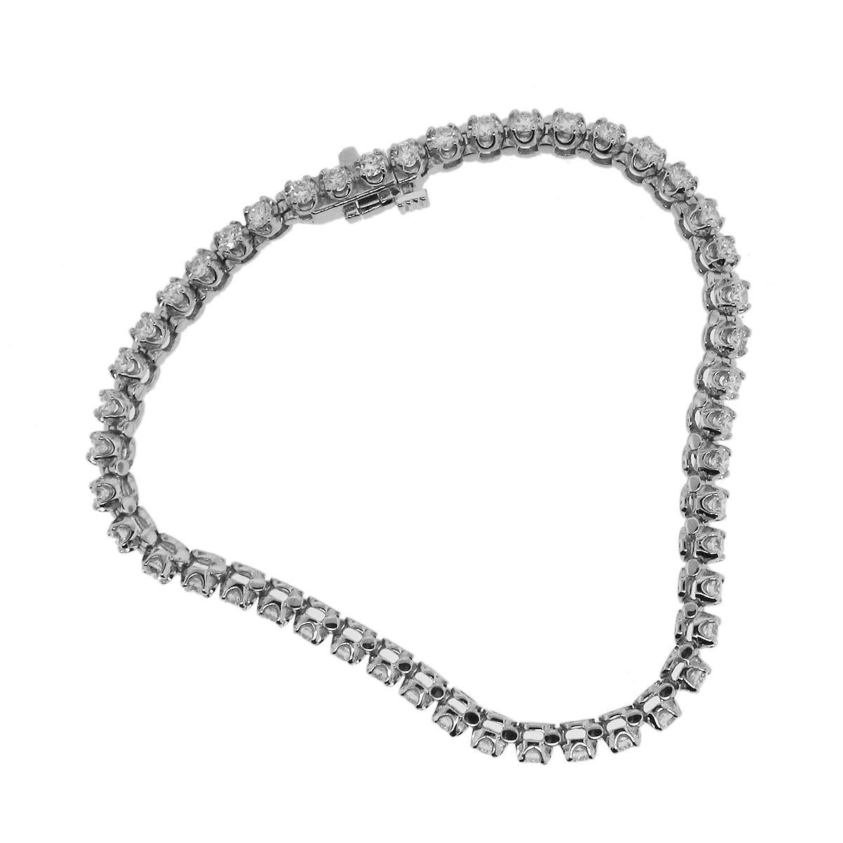 how much is a diamond tennis bracelet worth