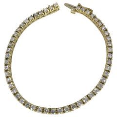 2 Carat Diamond Tennis Straight-Line Bracelet