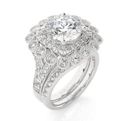 2 Carat Diamonds Vow Collection Ring in 14K White Gold