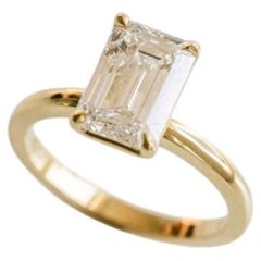 2 Carat Emerald-cut Statement A Classic Statement Heirloom Diamond Ring
