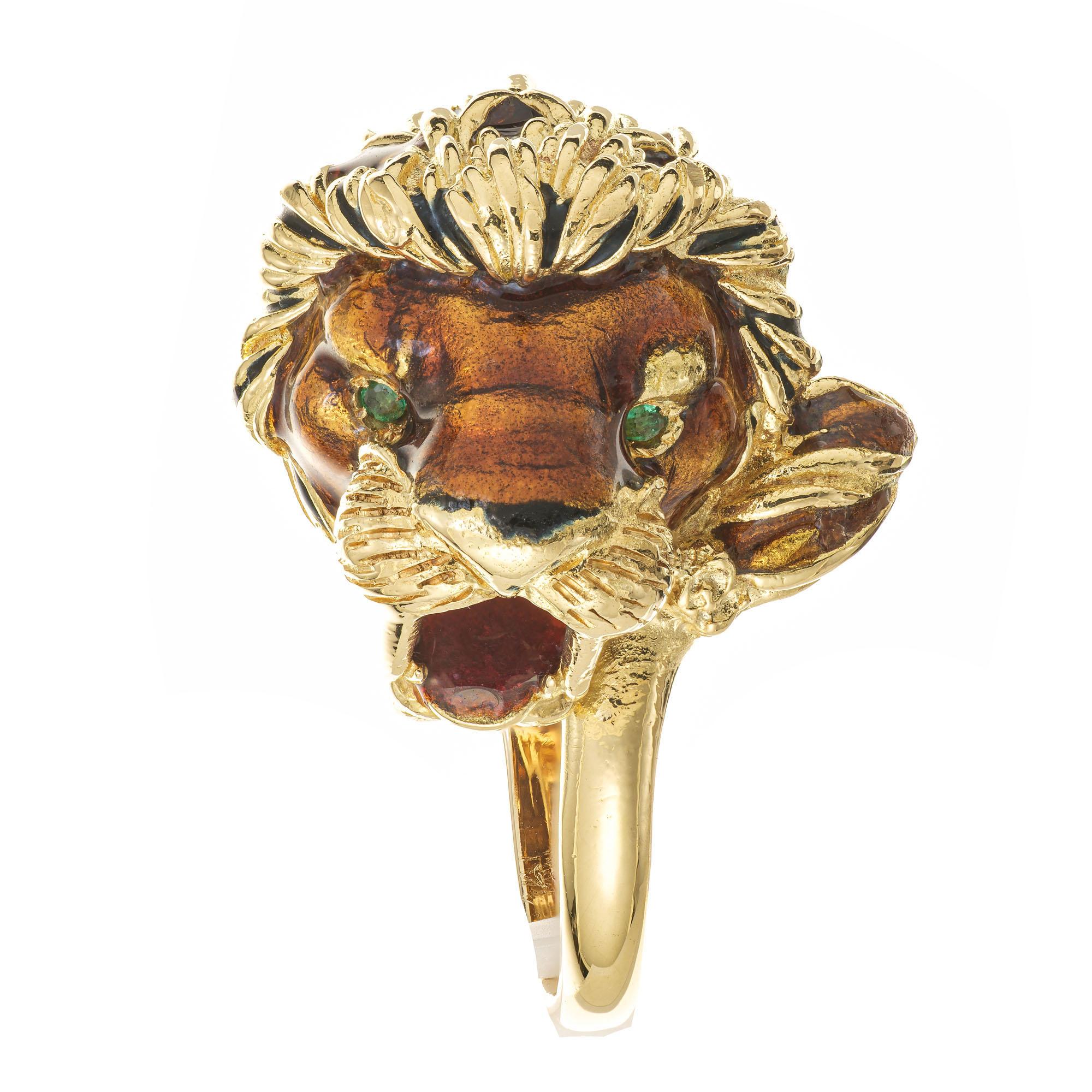 lion face ring benefits