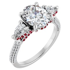 2 carat engagement ring 