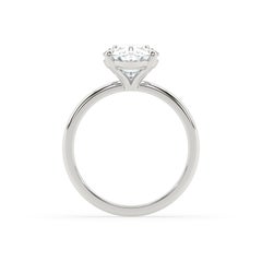 GIA Certified 2 Carat Oval Diamond Engagement Ring in Platinum