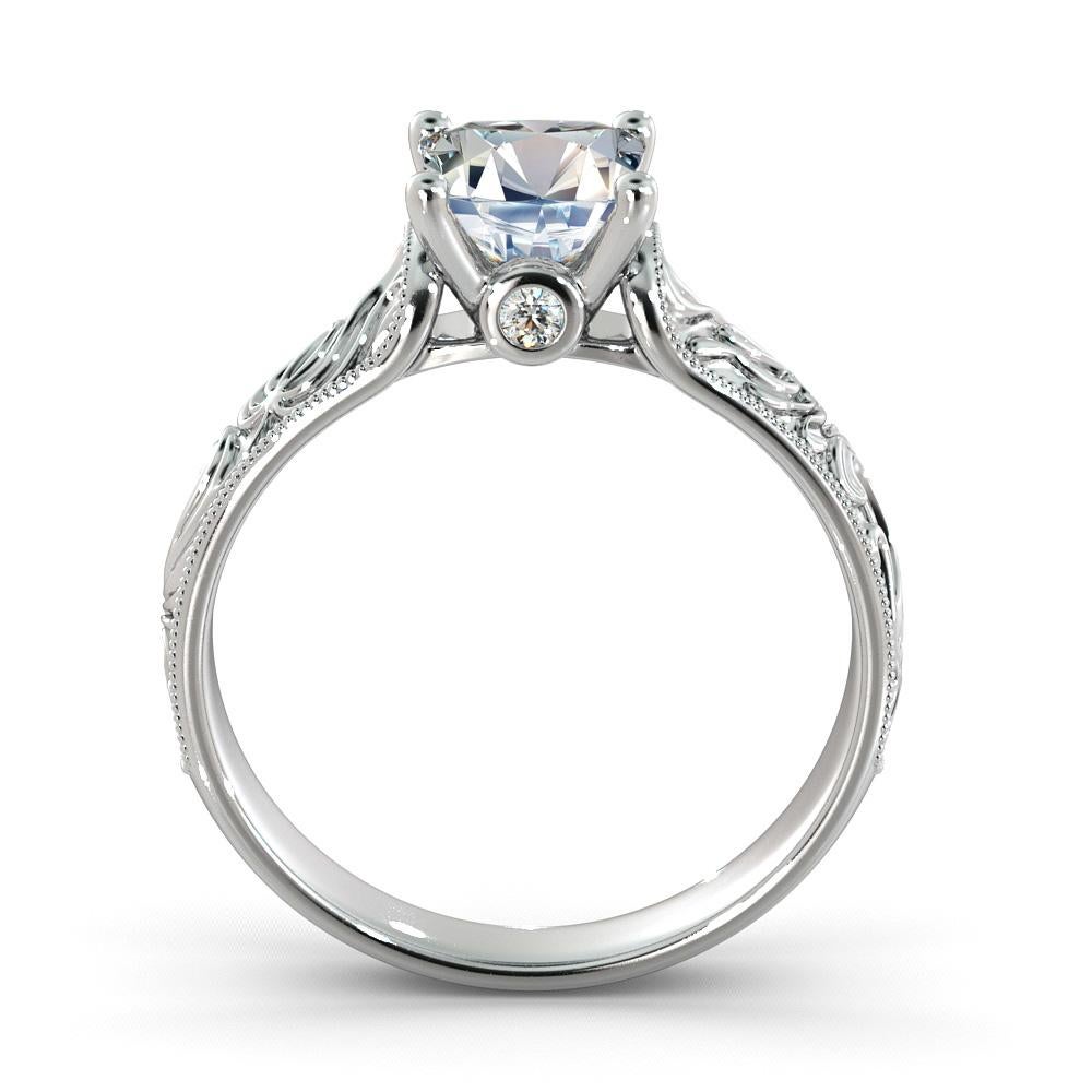 2 carat diamond ring princess cut