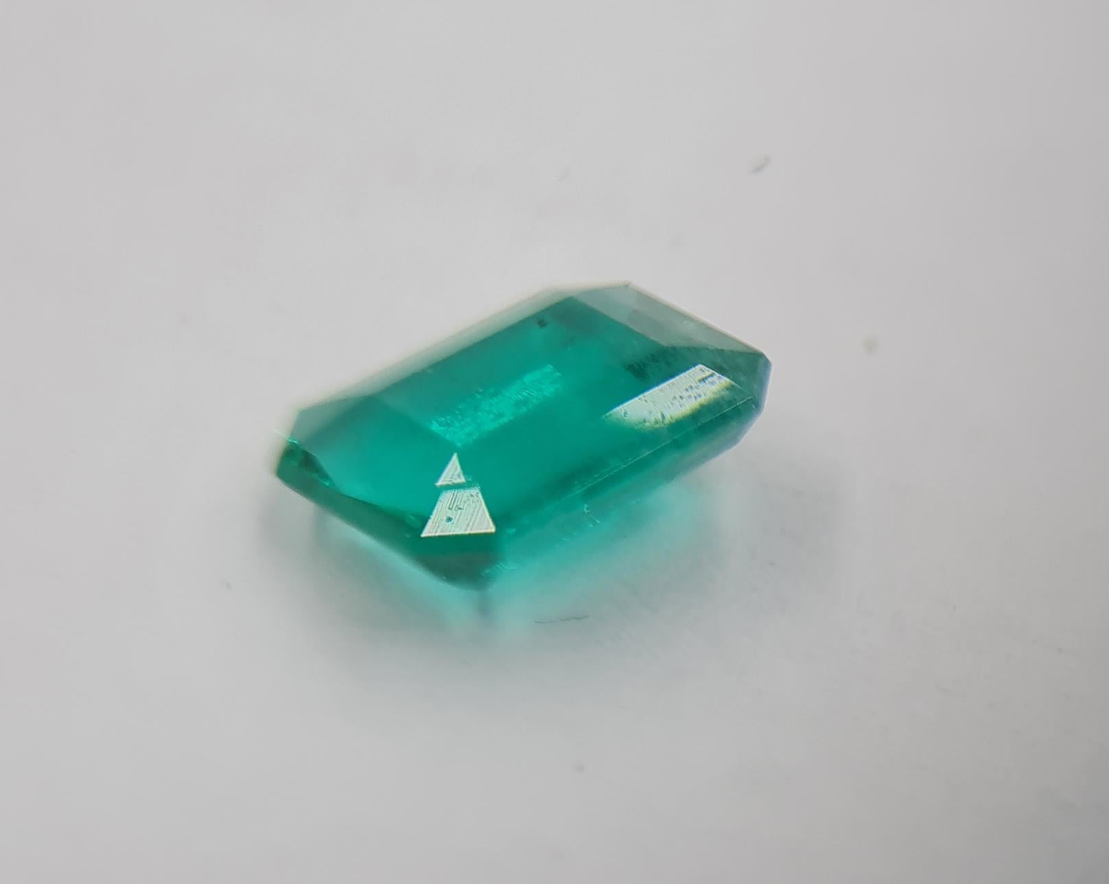 emerald ring with tapered baguettes
