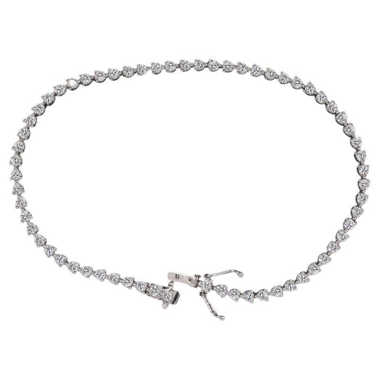 2 Carat Round Brilliant Cut Diamond Bracelet For Sale at 1stDibs
