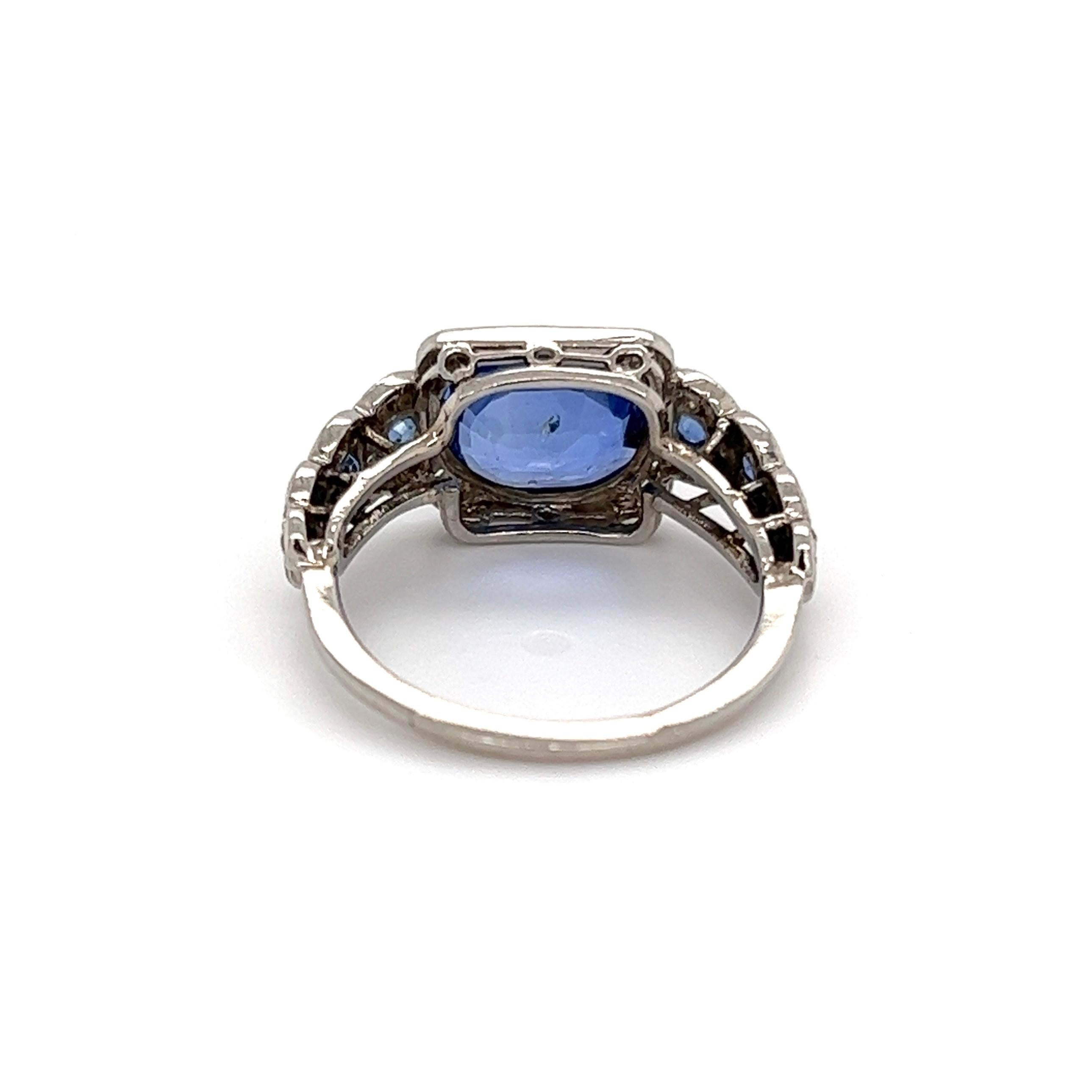 estate sapphire ring