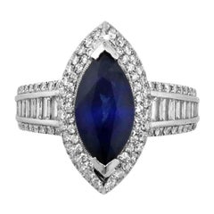 2 Carat Sapphire Ring