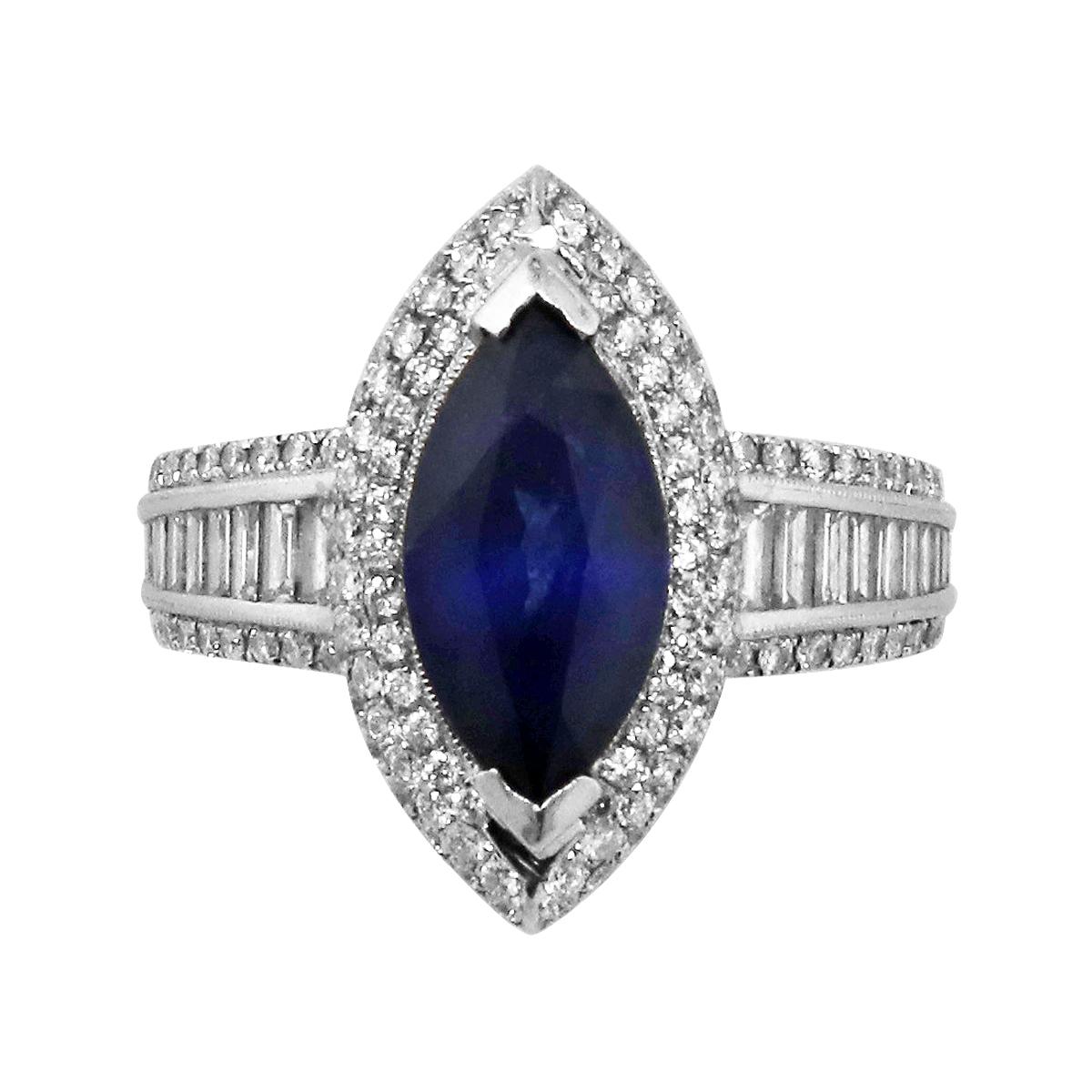 2 Carat Sapphire Ring