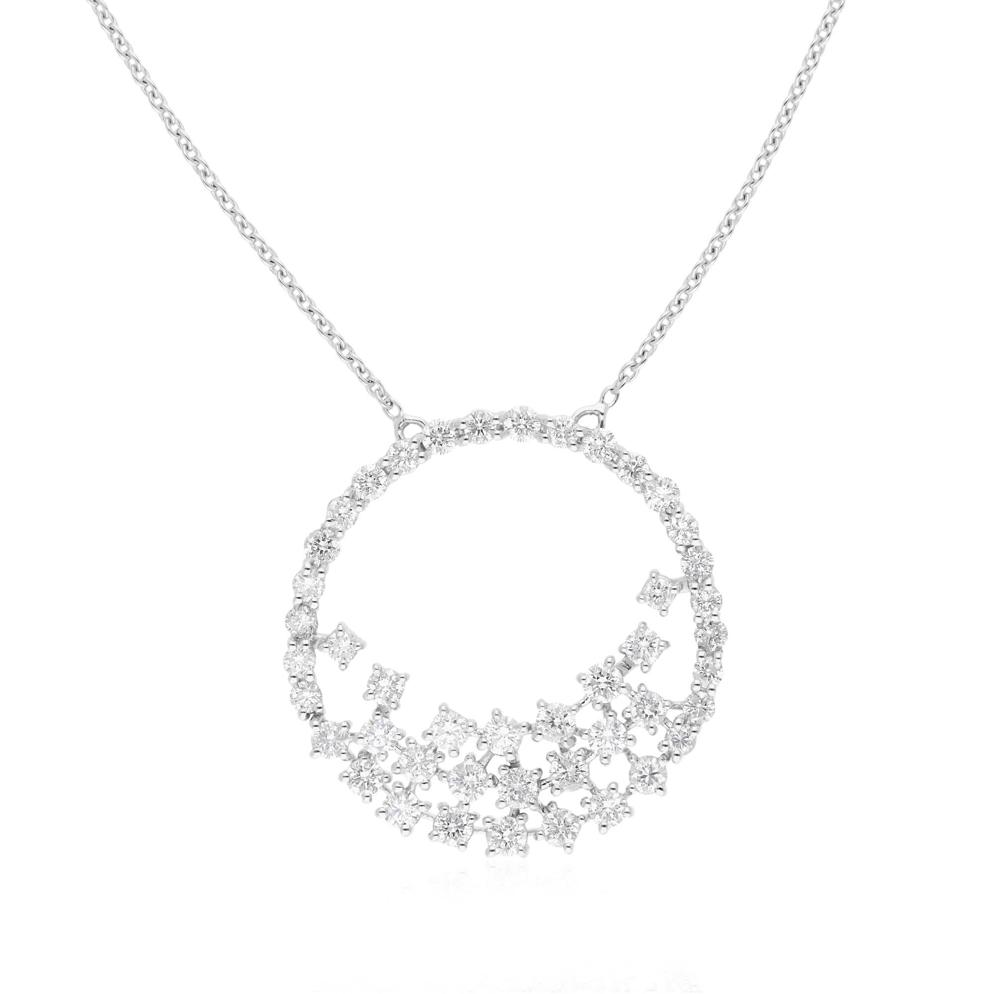 Cast from 14-karat gold, these exquisite necklace is handset with 2.06 carats of sparkling diamonds.

FOLLOW SPECTRUM JEWELS storefront to view the latest collection & exclusive pieces. Spectrum Jewels is proudly rated as a Top Seller on 1stdibs