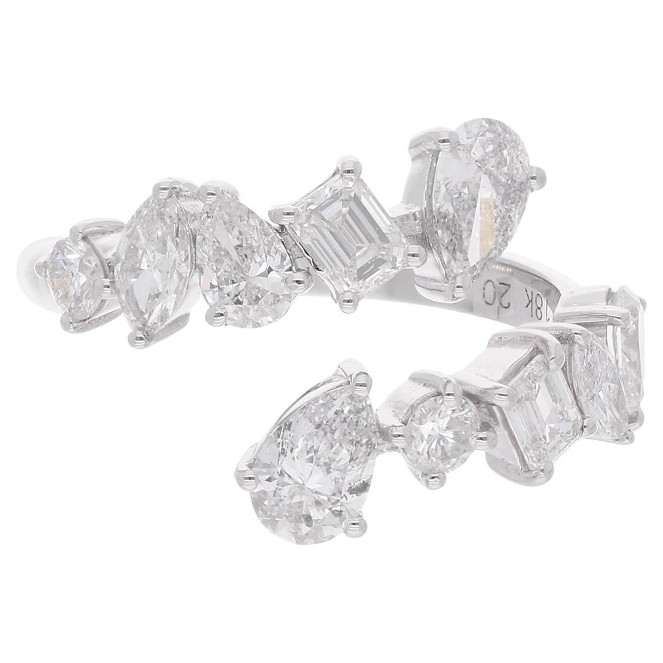 0.6 Carat SI Clarity HI Color Baguette Diamond Stud Earrings 18 Karat ...