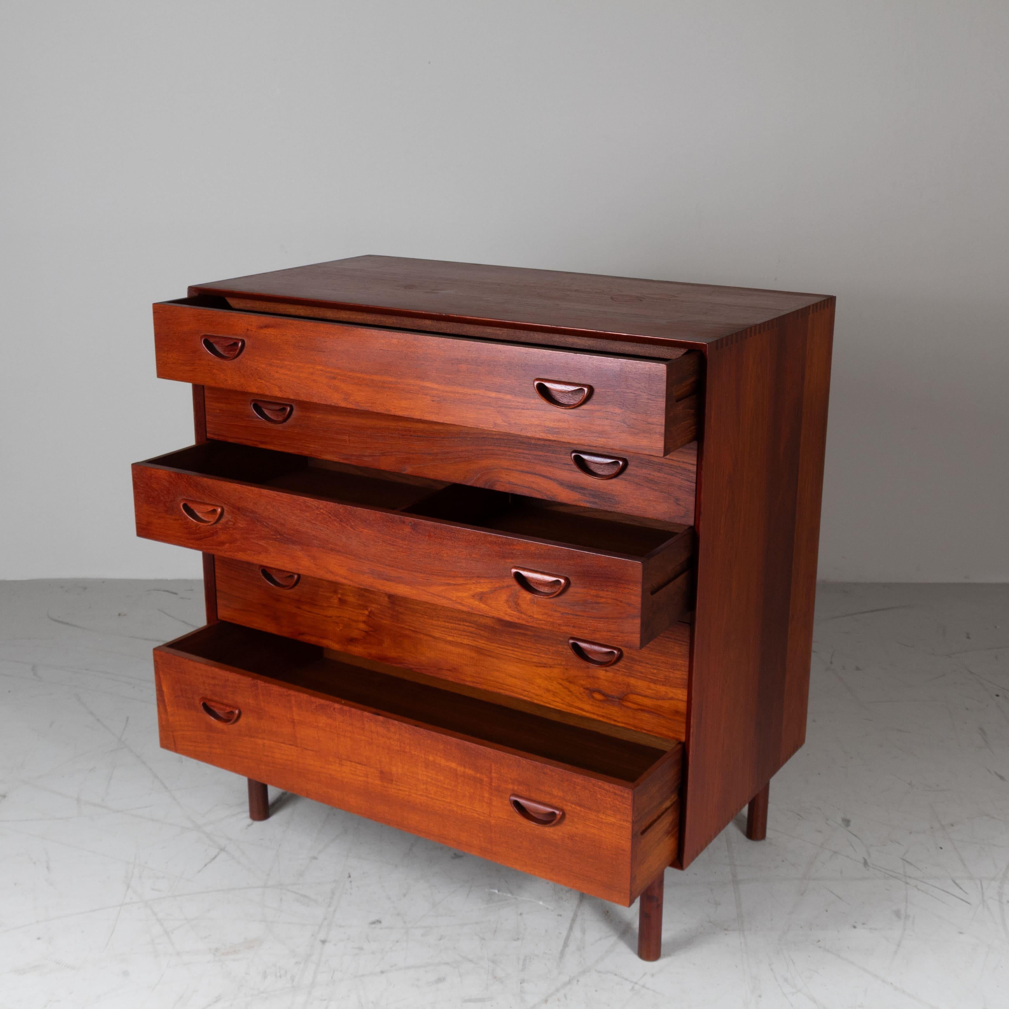 Mid-20th Century 2 Peter Hvidt and Orla Mølgaard-Nielsen dressers, Søborg Møbelfabrik, 1954 For Sale