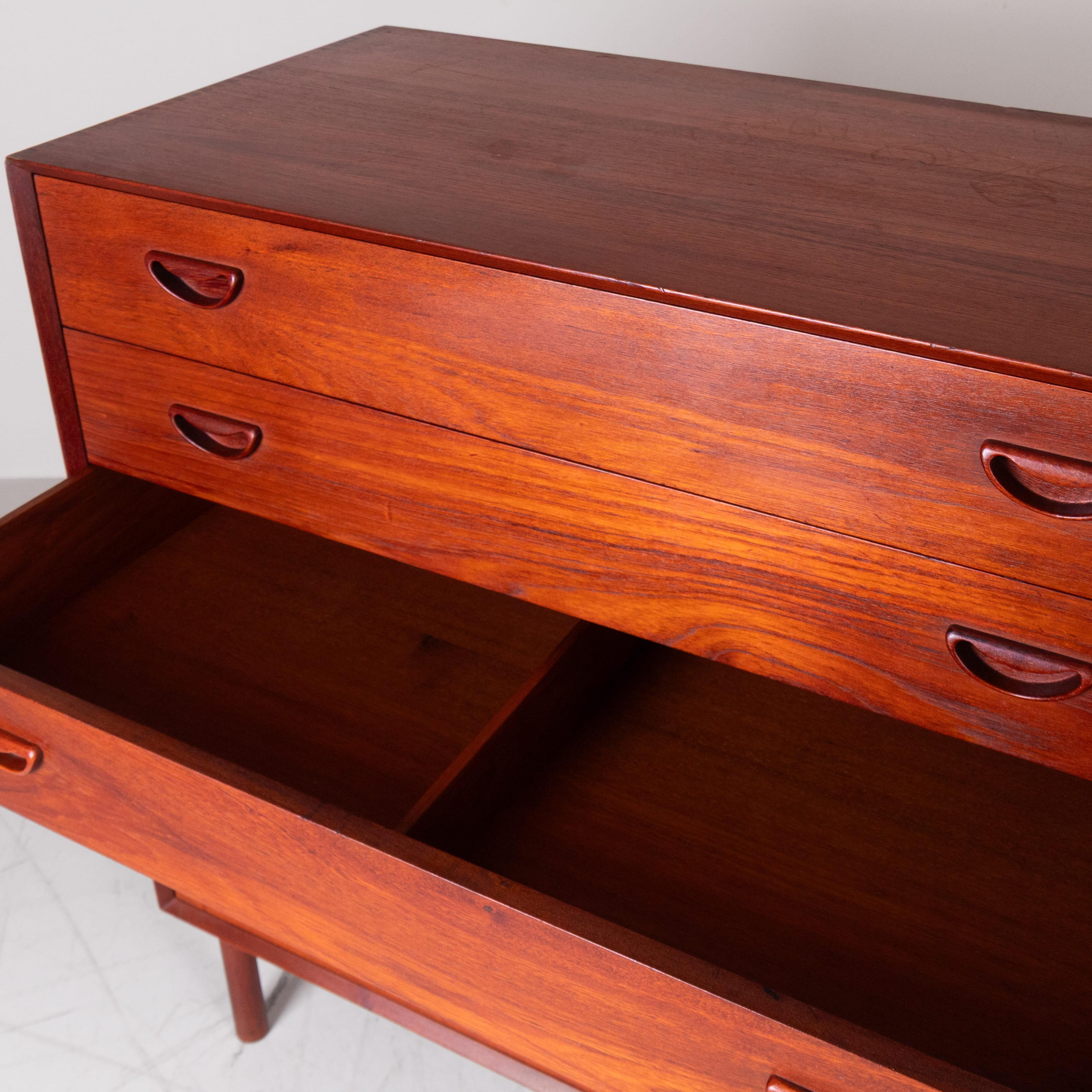 2 Peter Hvidt and Orla Mølgaard-Nielsen dressers, Søborg Møbelfabrik, 1954 For Sale 1