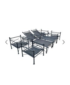 2 Chaises et 2 Chaises Longues - SOLD