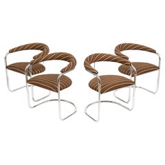 2 Chairs Only - 1970s Mid Century Dining Chairs by Anton Lorenz for Thonet