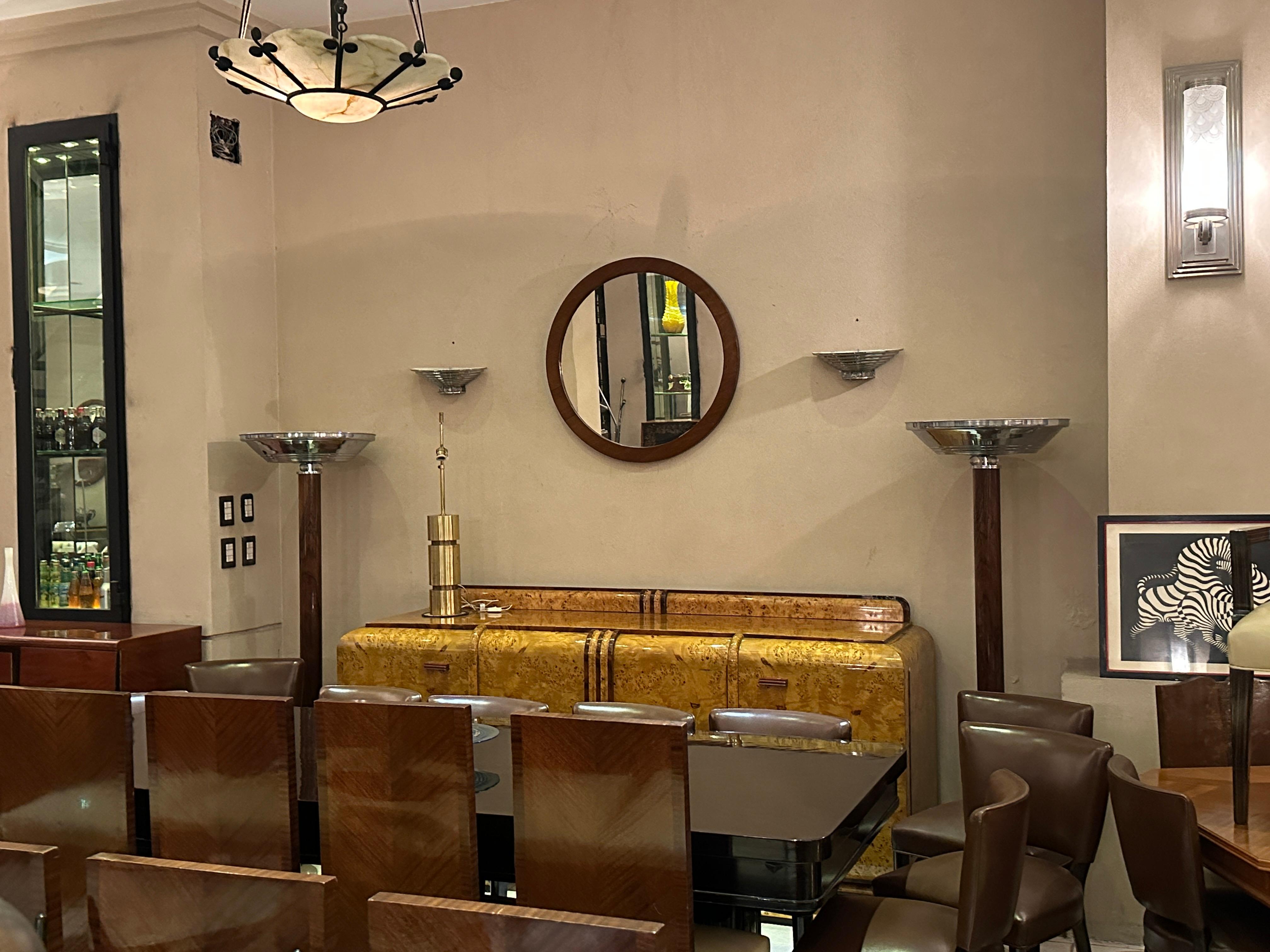 2 lampadari in alabastro, stile: Jugendstil, Art Nouveau, Liberty, 1915 in vendita 14