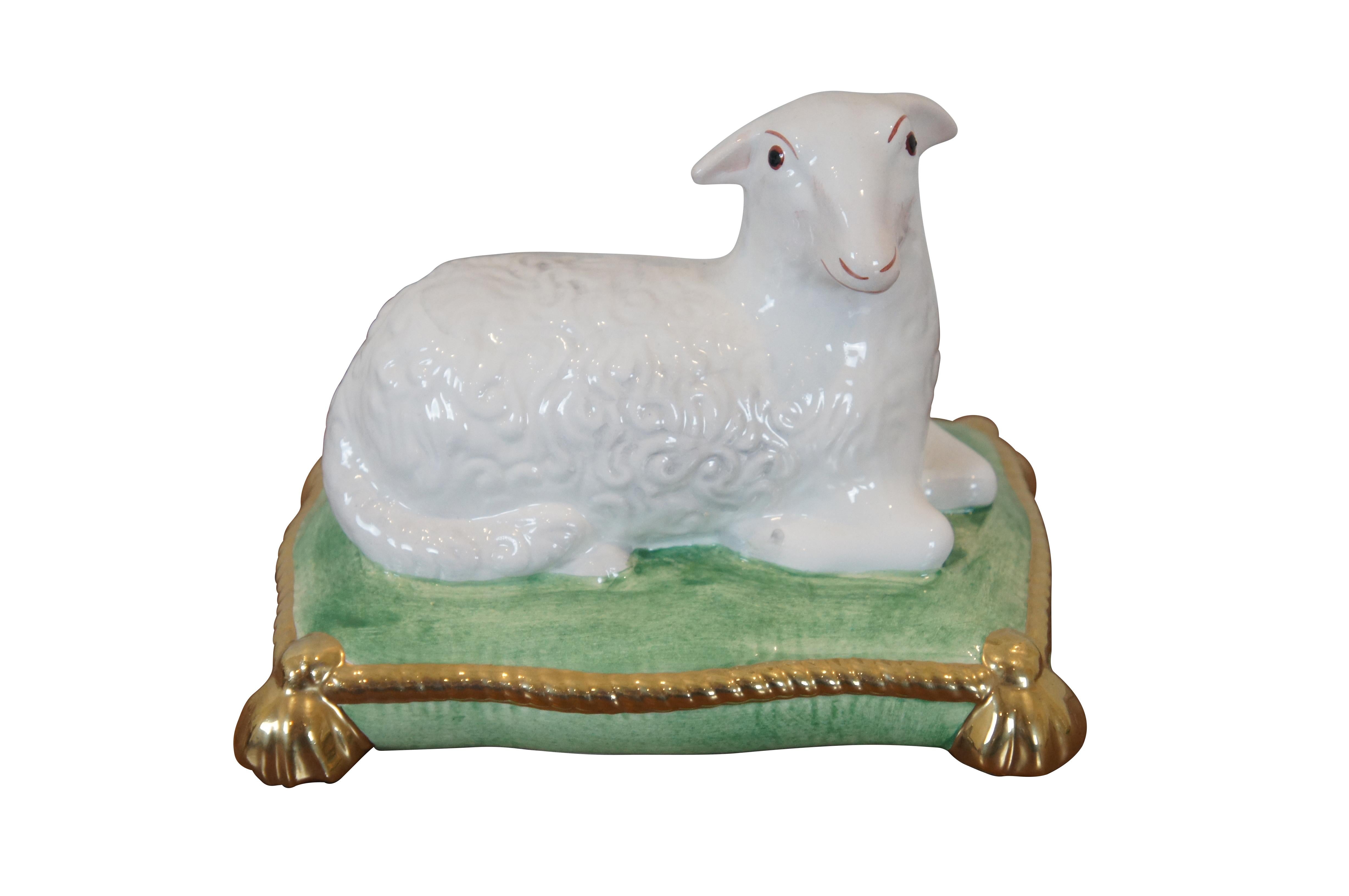 antique sheep figurines