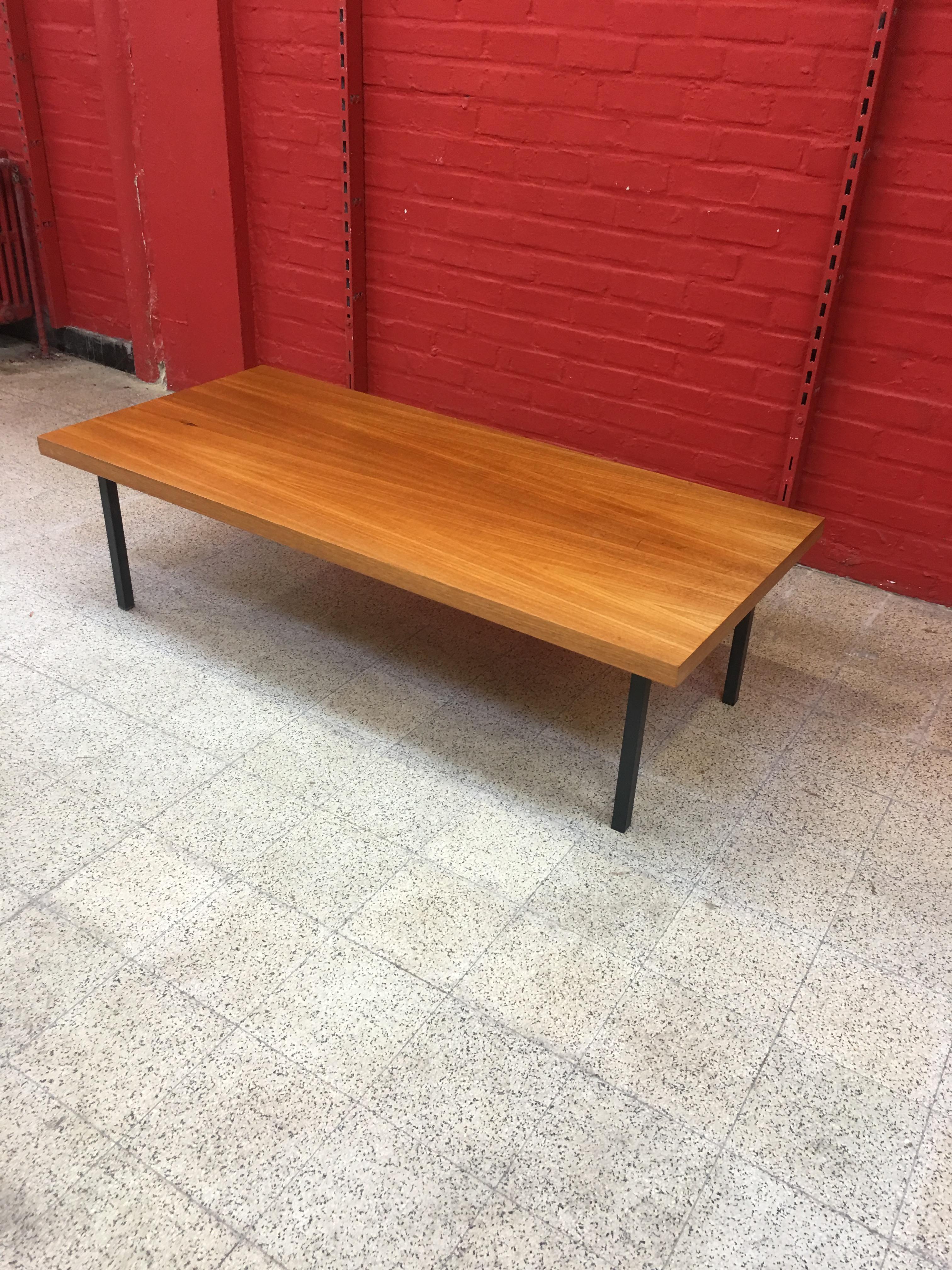 2 Coffee Tables in Knoll Style, circa 1960 In Good Condition For Sale In Saint-Ouen, FR