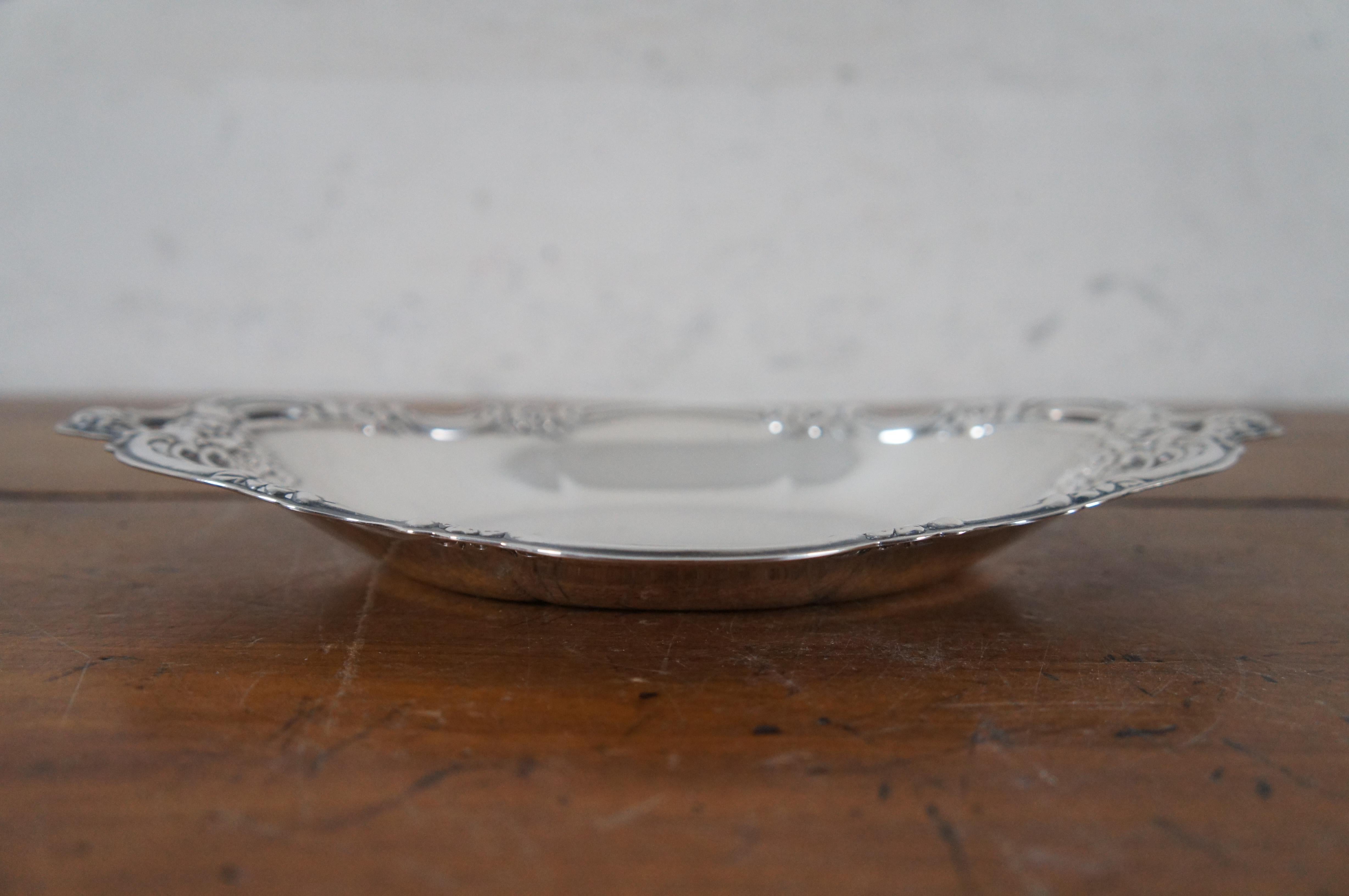 2 Community Silverplate Oneida Silver Artistry Oval Serving Bowl Dish 9
