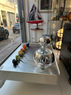 2 Consoles Gilded Iron and Marble, 1920, Art Deco, France