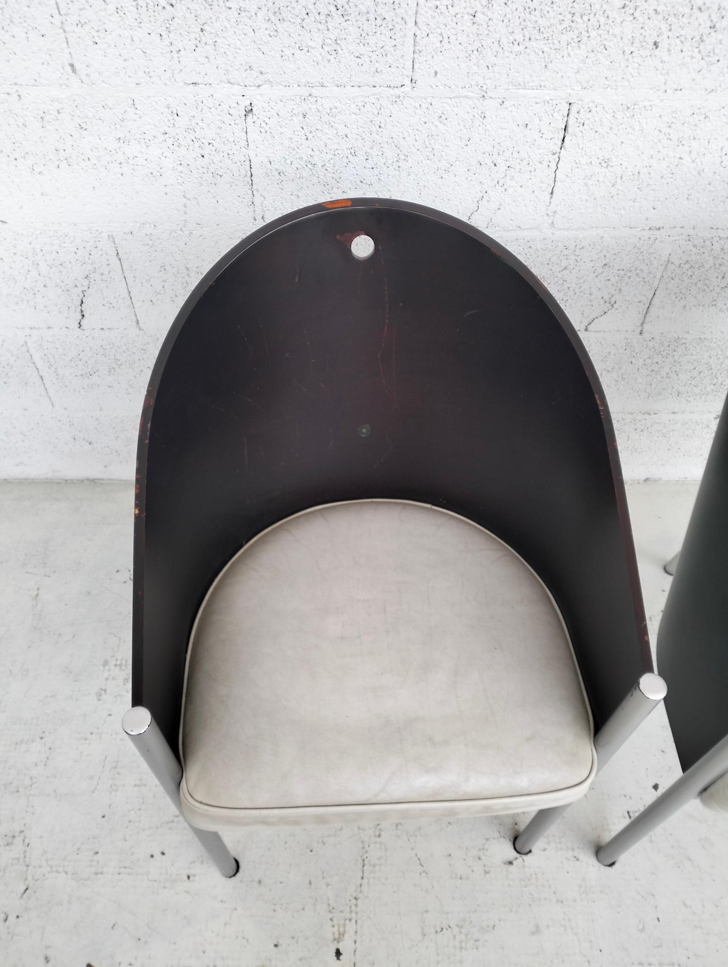 2 sedie Costes di Philippe Starck per Driade anni '80 in vendita 3