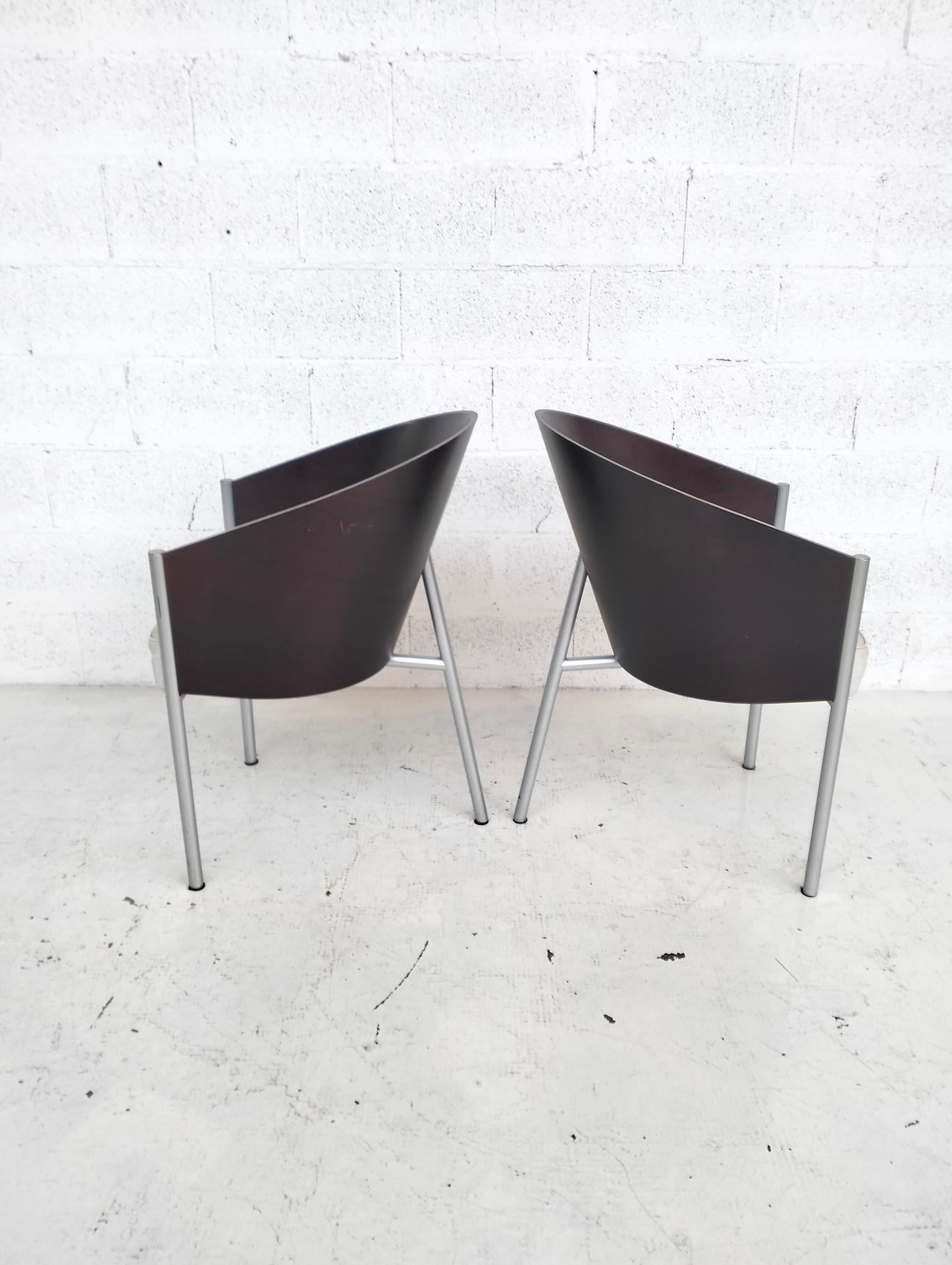 2 sedie Costes di Philippe Starck per Driade anni '80 in vendita 5