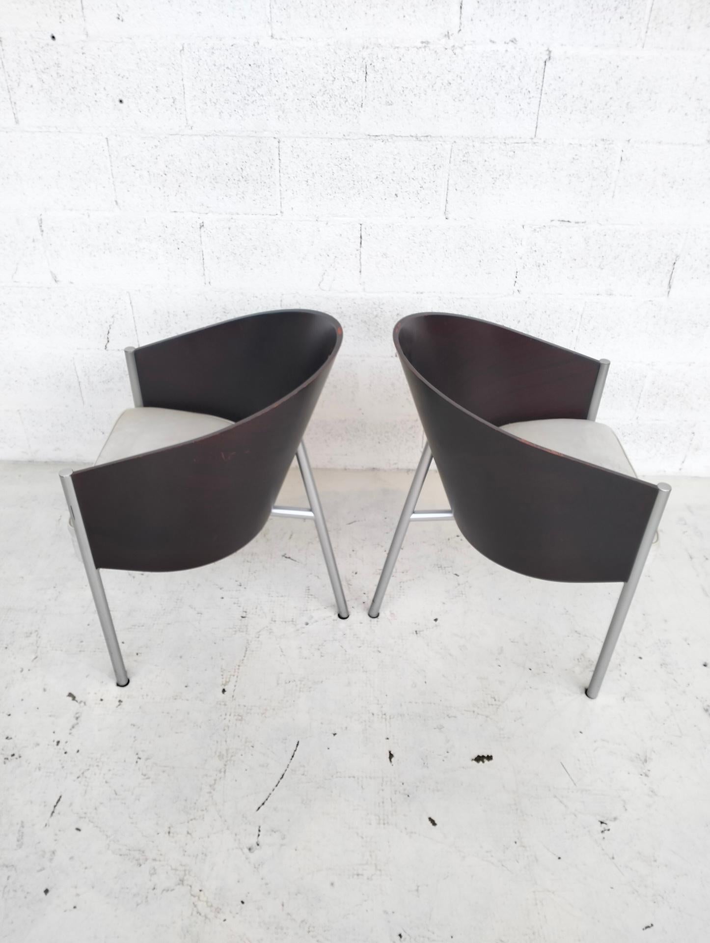 2 sedie Costes di Philippe Starck per Driade anni '80 in vendita 6