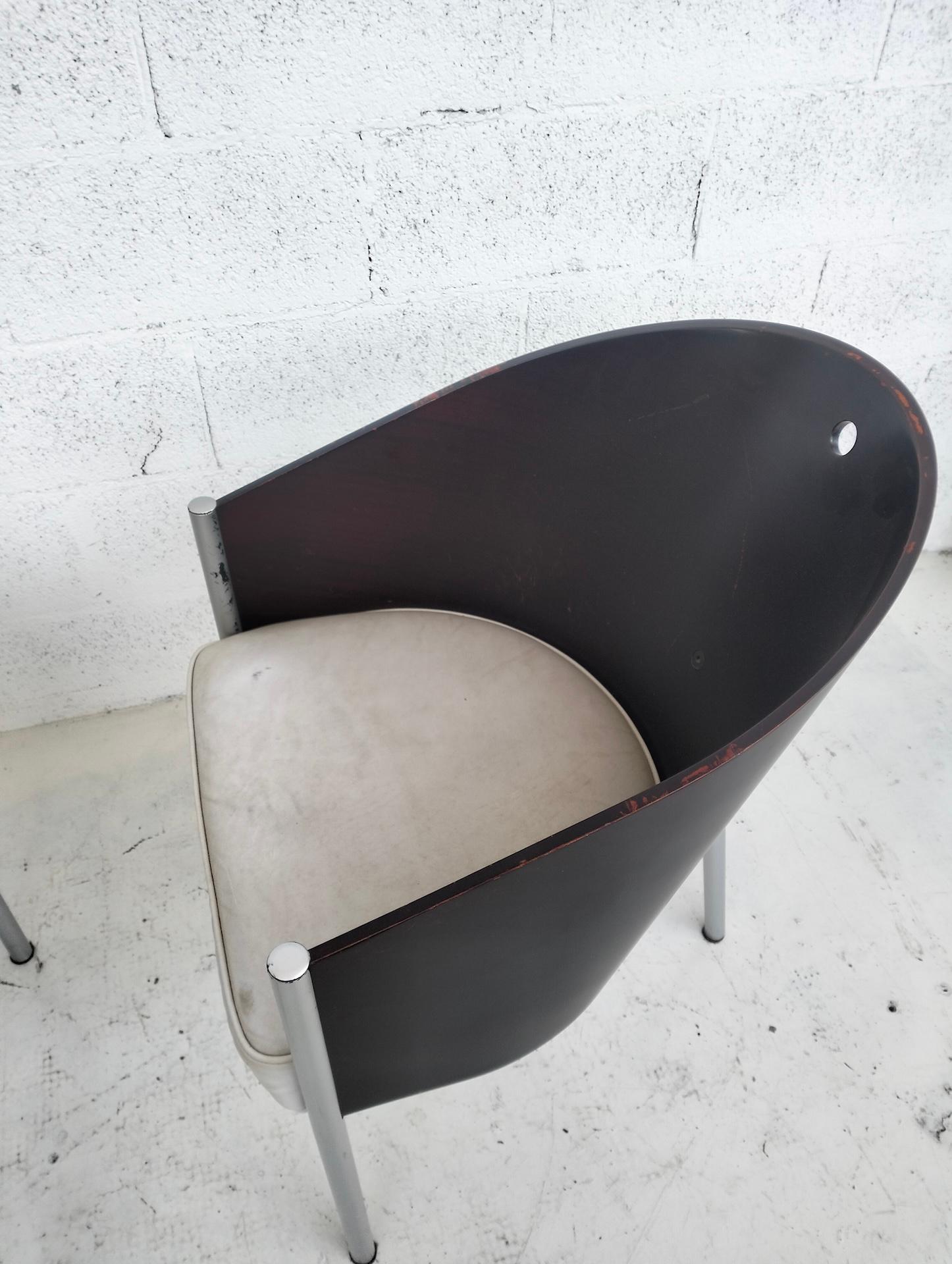 Fine XX secolo 2 sedie Costes di Philippe Starck per Driade anni '80 in vendita