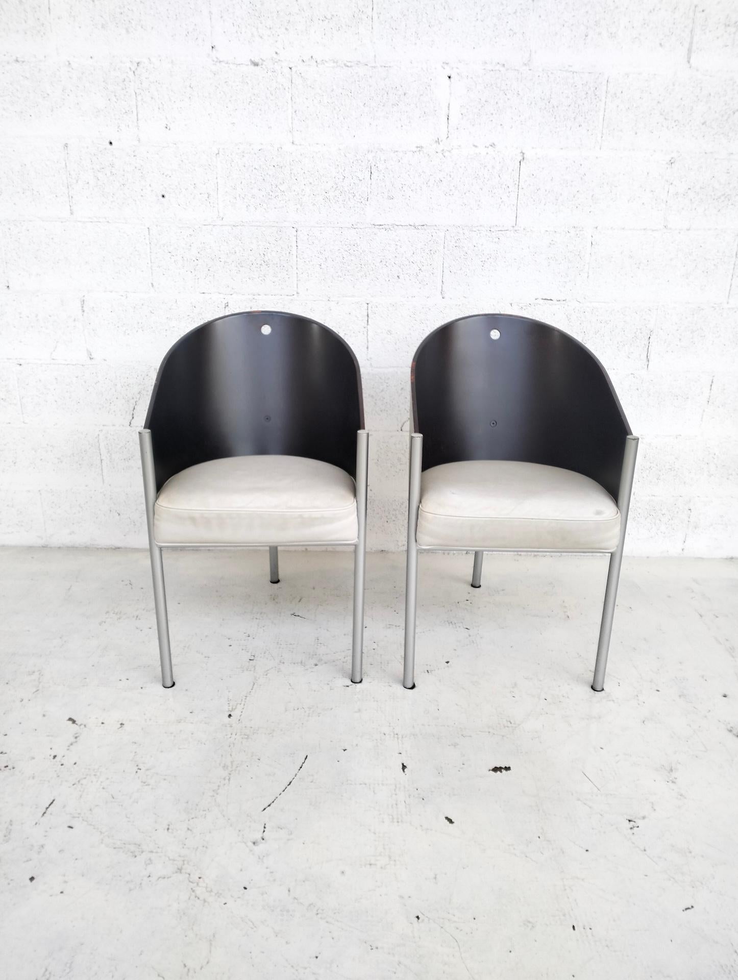 2 sedie Costes di Philippe Starck per Driade anni '80 in vendita 2