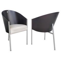 2 Costes chairs by Philippe Starck  for Driade  80s