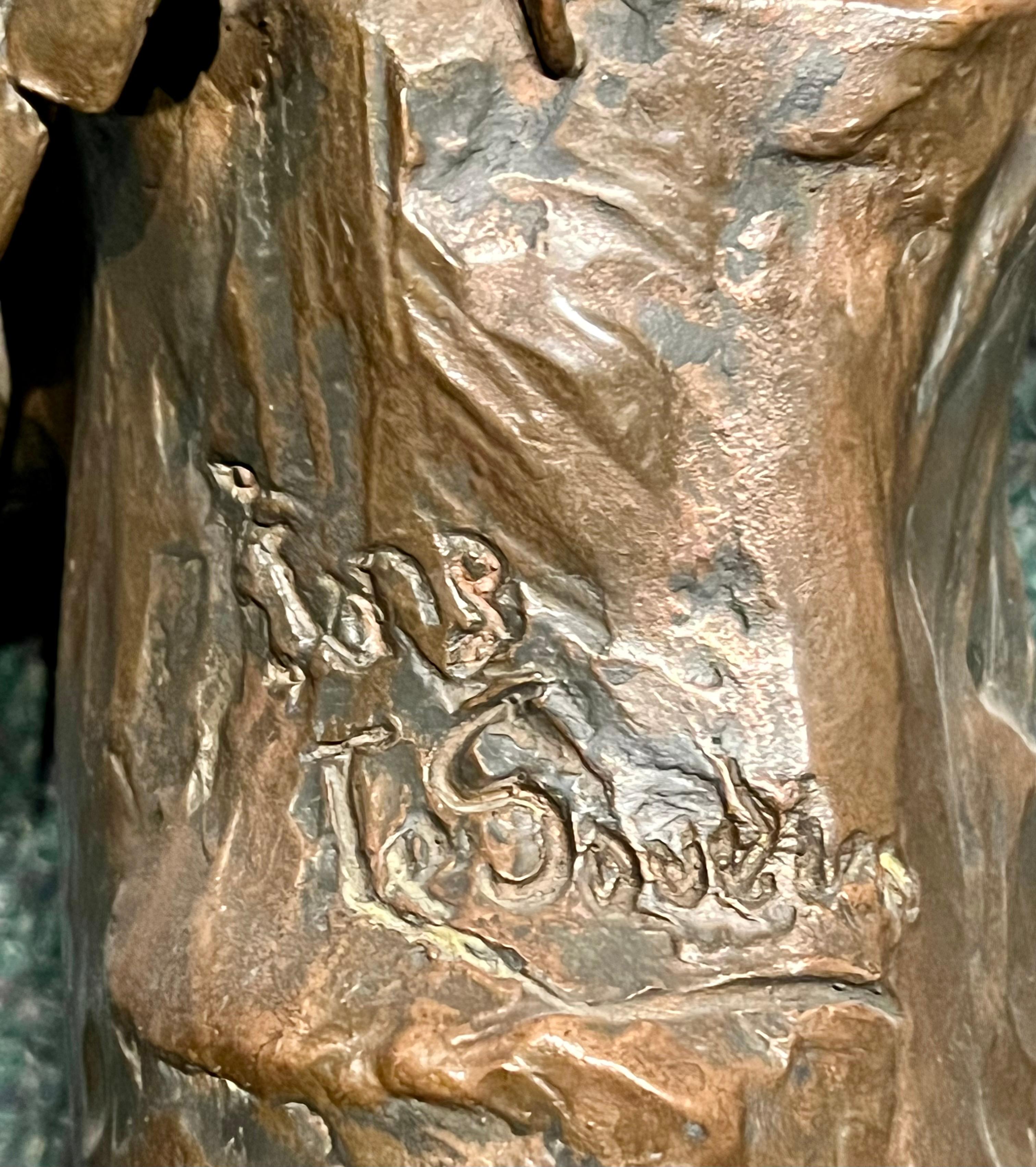 2 Kranichvogel-Schild aus Bronze und Marmor, Susse Freres, Frankreich, 1900 im Angebot 5