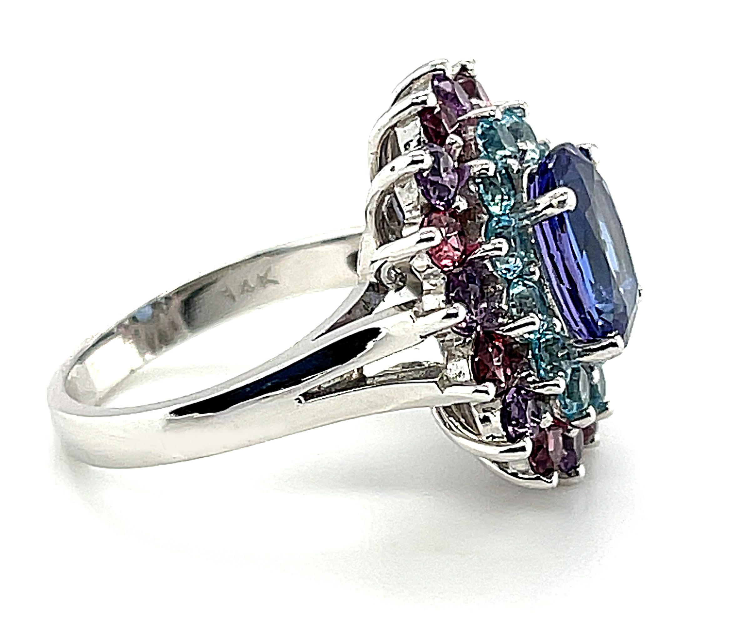 amethyst claddagh ring