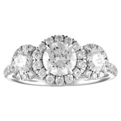 2 Carat TW Diamond 3-Stone Ring
