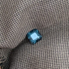 2 Cts Deep Blue Gray Color Burma Spinel Emerald Cut  Gemstone for Jewellery 6mm