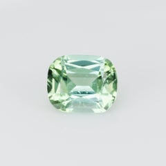 2 cts, Faceted afghan light green tourmaline