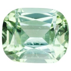 2 cts, Faceted afghan light green tourmaline