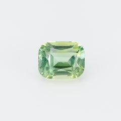 2 cts, Faceted mint green tourmaline