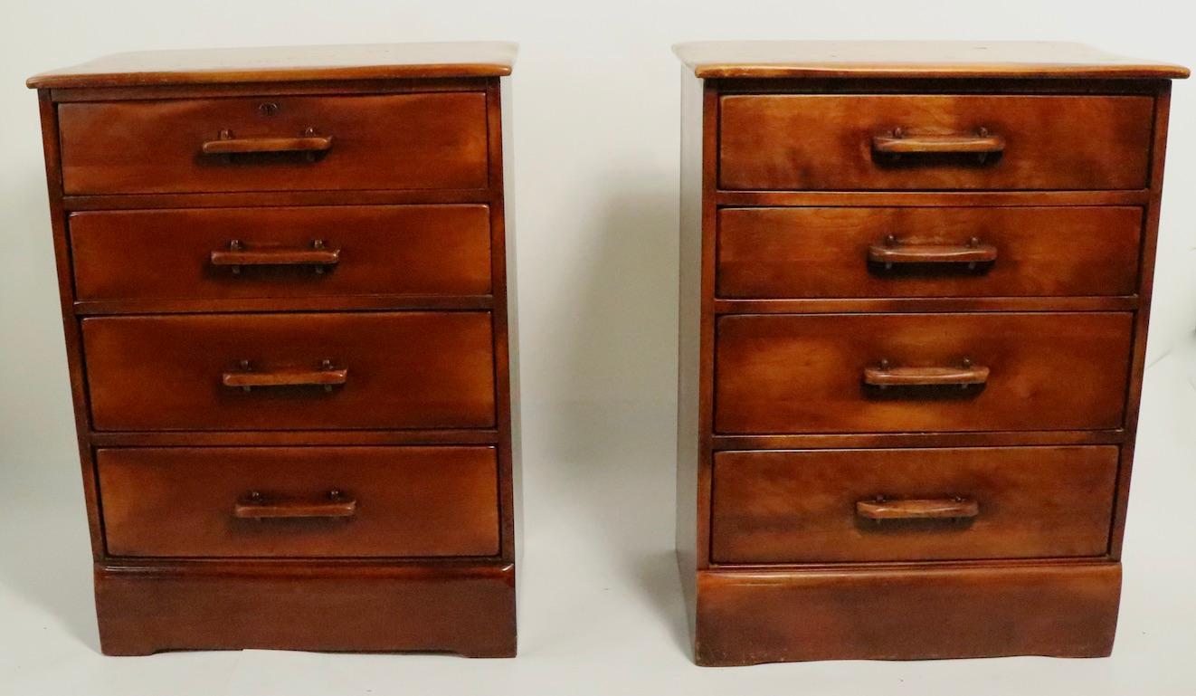 Rare Cushman bachelors chest The chest in good vintage condition, it shows some wear, scuffs etc to the finish, normal and consistent with age. This form is not often seen on the market, . Cushman Colonial Model 3-145. Please note ONE chest only -