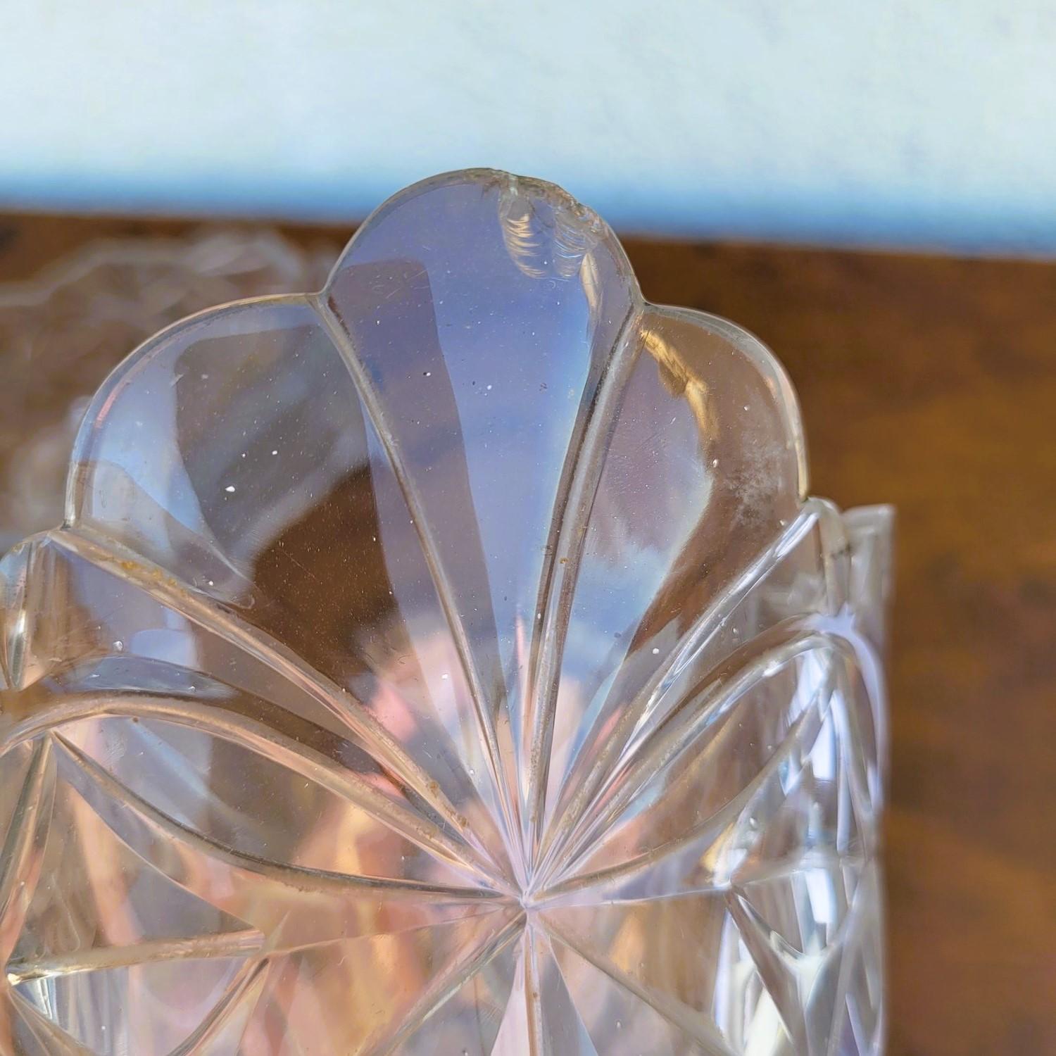 2 Cut Crystal Bowls, 19th Century For Sale 3