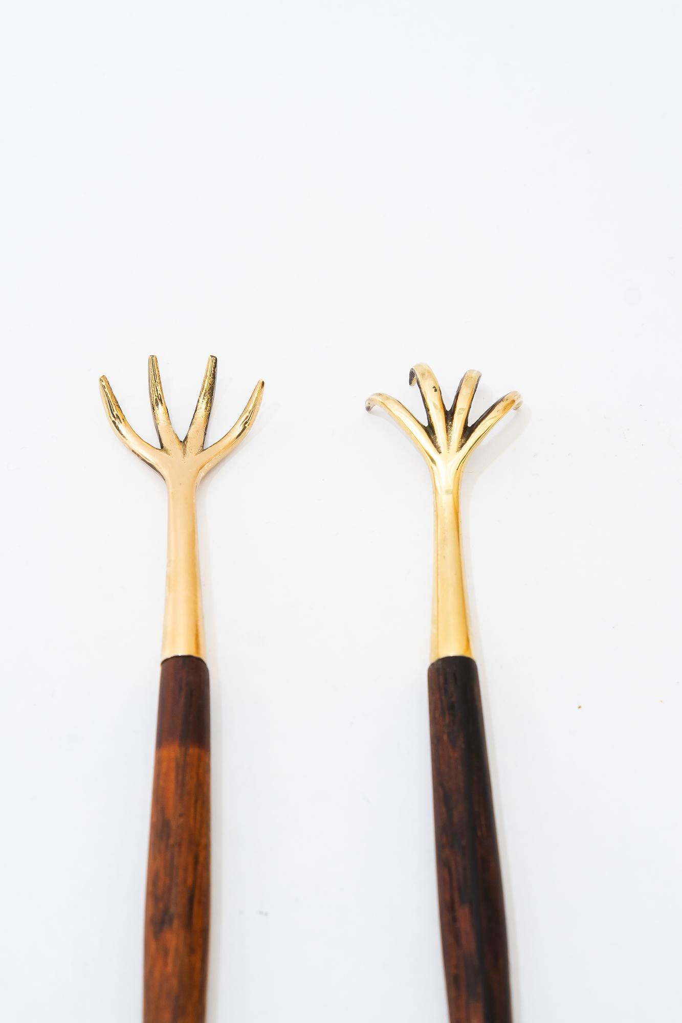 2 outils de jardinage pour bonsaïs danois du milieu du siècle vers 1950 Bon état - En vente à Wien, AT
