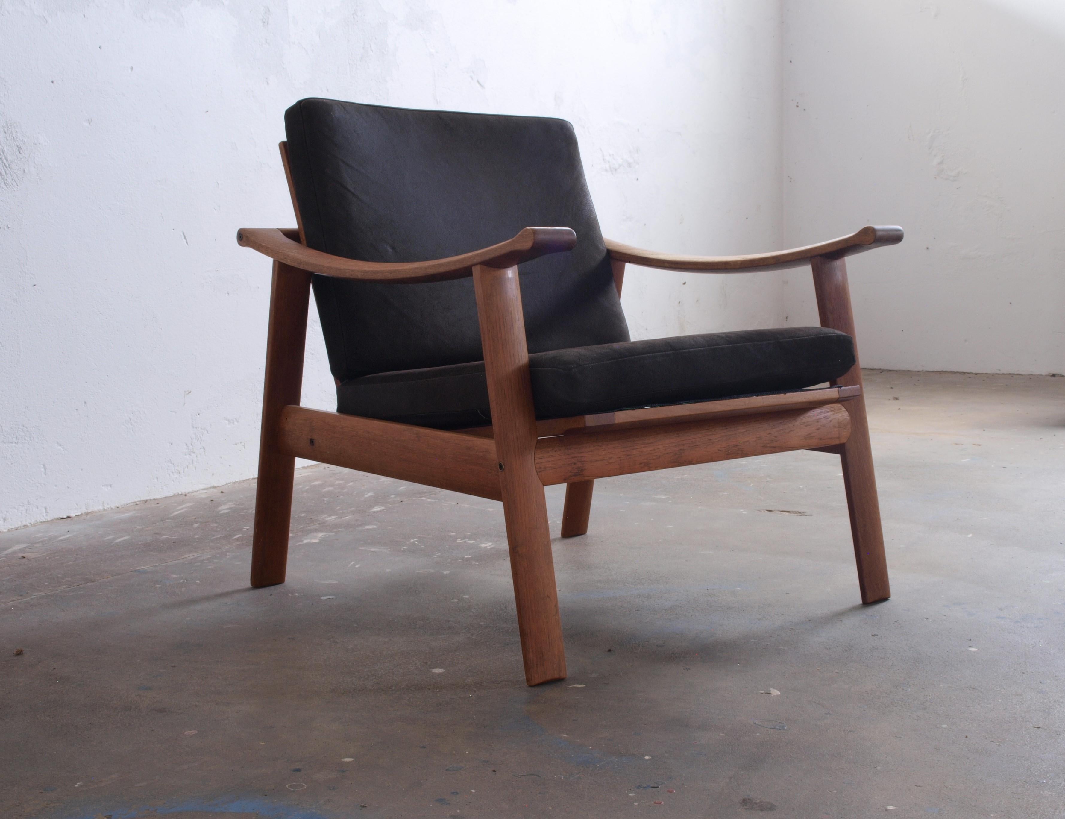 2 Design Mid-Century Lounge Chairs in Teak from Denmark In Good Condition For Sale In Store Heddinge, DK