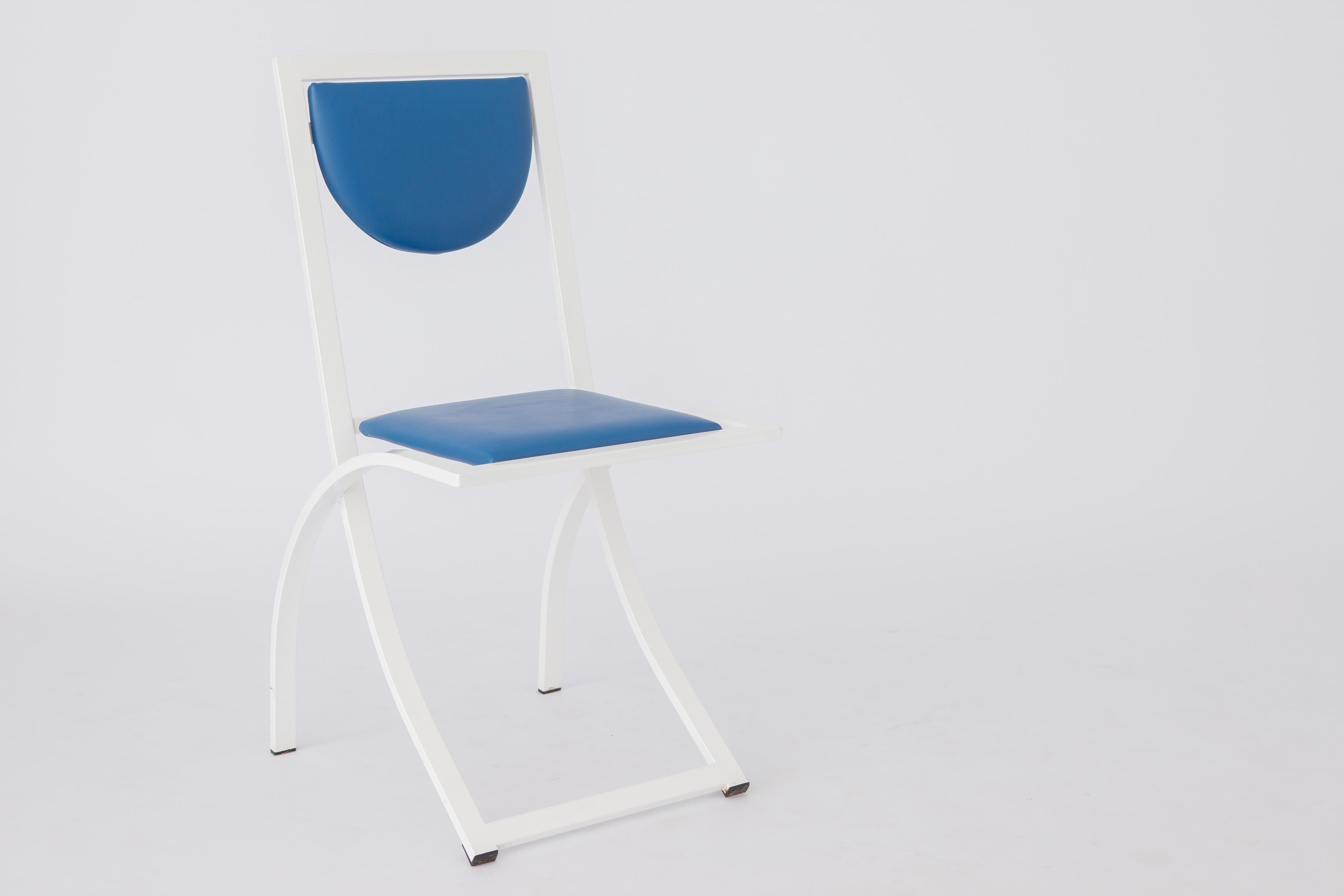2 Dining Chairs by Karl Friedrich Förster for manufacturer KFF Germany, 1980s, S For Sale 4