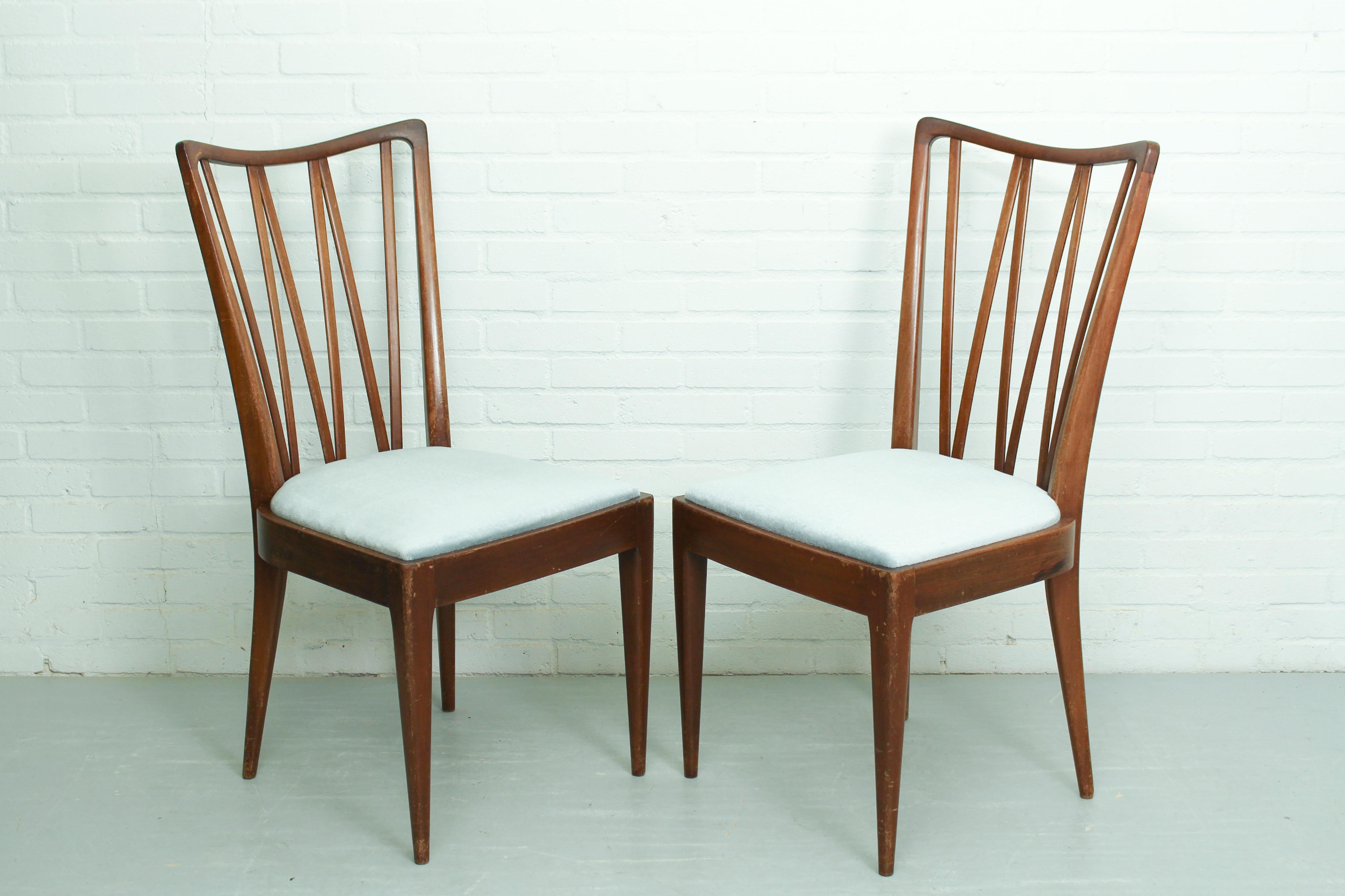 2 chaises de salle à manger conçues par A. Patijn pour Zijlstra Furniture, Pays-Bas en vente 1