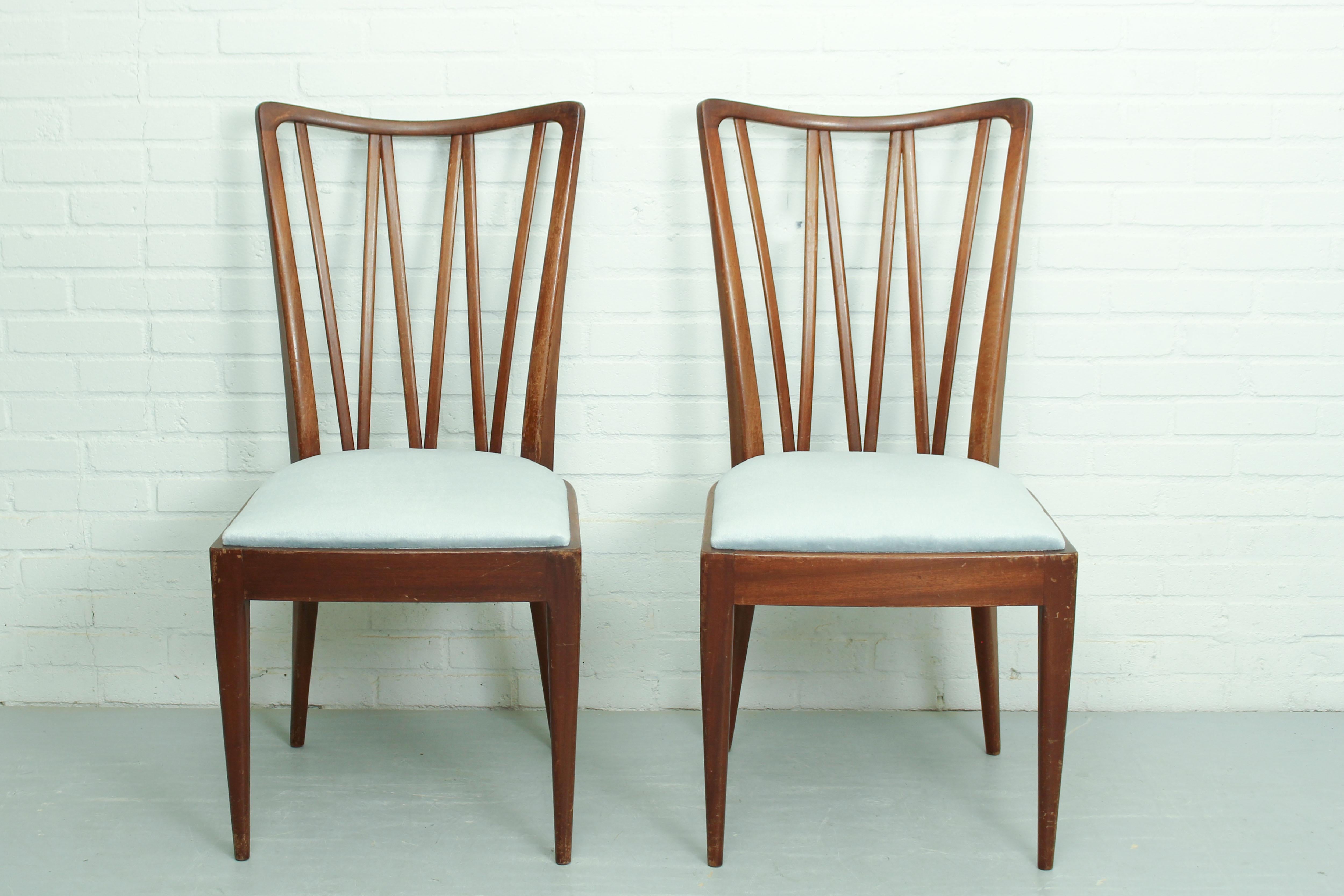 2 Dining Chairs designed by A. A. Patijn for Zijlstra Furniture, The Netherlands For Sale 2